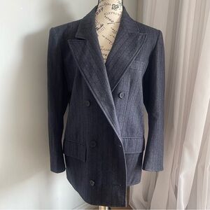 Yves Saint Laurent Striped Blazer